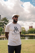 Load image into Gallery viewer, Progress Running Club Badge T Shirt in White
